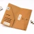 Import Traveler&#039;s Notebook Kraft Paper Pocket Business Card Holder Standard &amp; Passport Style File Folder Paper Wallet A5 File Bag from China