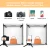 Travor Portable Table Top Jewelry Softbox Lightbox 60cm Foldable Photo Studio Light Tent Soft Box 60x60 with 5 Backgrounds