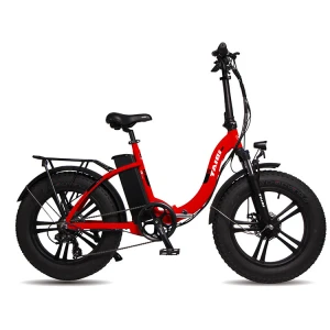 Two seat e-bike Lithium Battery 20*4.0 Fat Tire Folding Electric Bicycle Bike