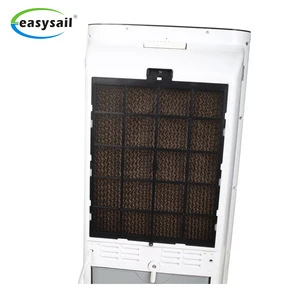 two stage desert malaysia water rechargeable noiseless dc evaporative air cooler industrial