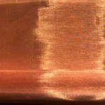 Fine Copper Mesh Fabric