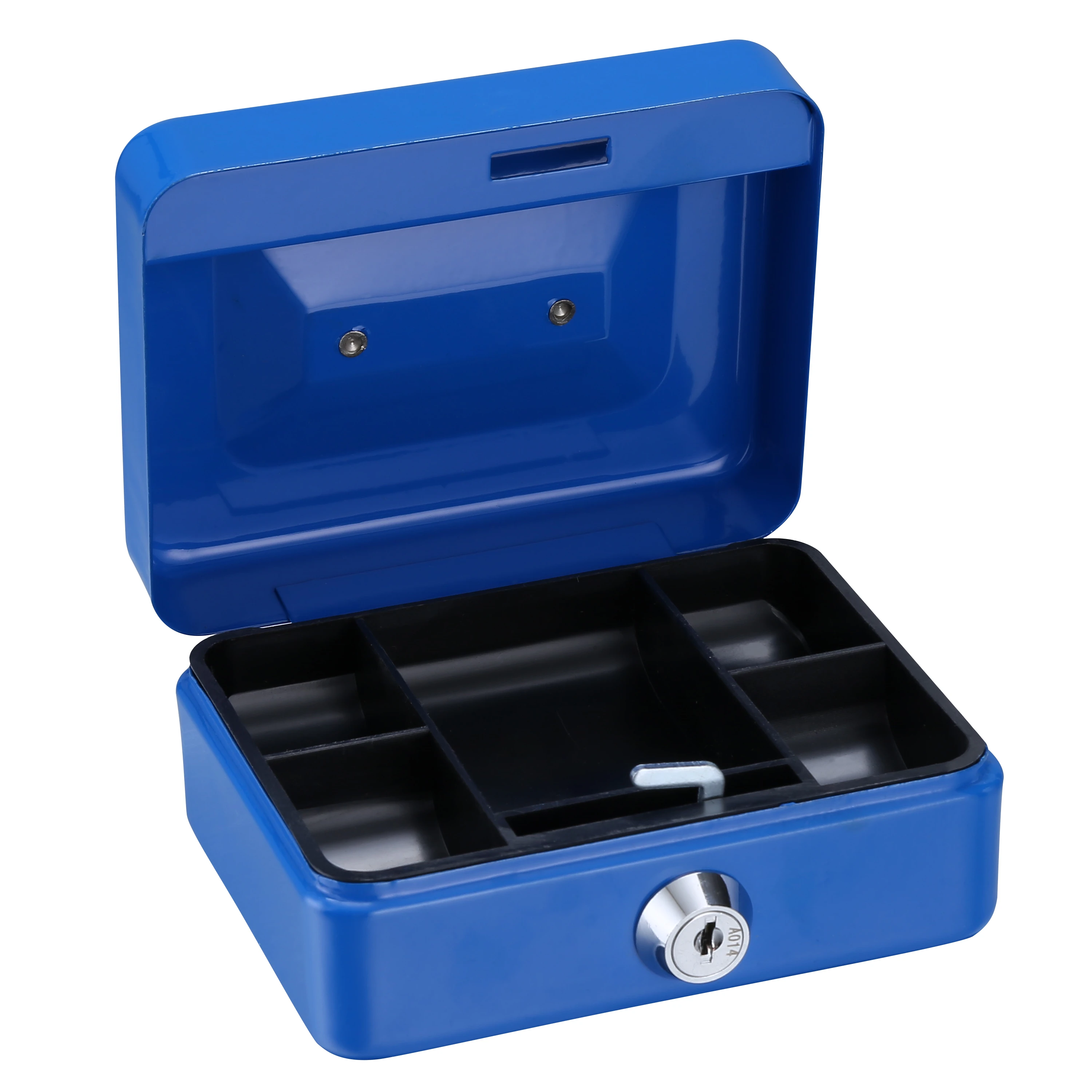 UNI-SEC kids cash boxes with key and combination lock,cash box tray,iron cash box(CB12)