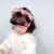 Import UNIQ Tie Dye Girls Head Band Hair Accessories Organza Rainbow Kids Headband from China