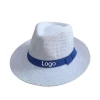 Unisex straw panama hat handmade cowboy cuban straw hat