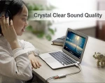 UNITEK USB to Stereo Audio Converter, Sound Card, Earphone and Microphone Adaptor