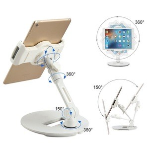 Universal Tablet PC Stand Mount flexible Aluminum Kitchen Desk Bed Tablet Holder Stand for ipad Samsung Tablet