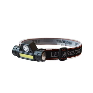 Universal USB Waterproof Rechargeable Light COB Headlamp LED Head Torch with Strong Magnet
