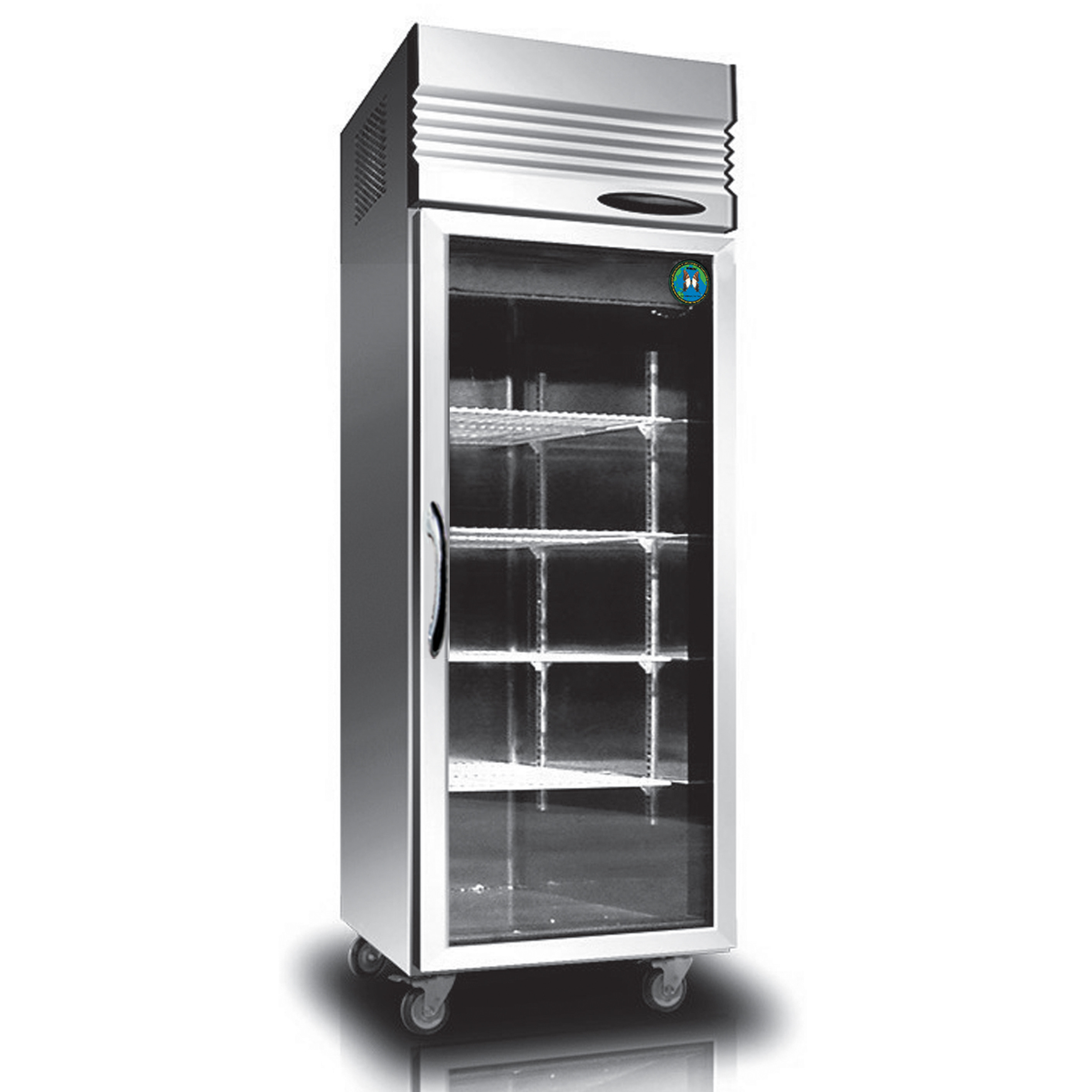Upright One Door Glass Door Fridge Freezer Showcase For Supermarket Store Shop From Pakistan Tradewheel Com