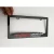 Import USA JDM TRD plastic stainless steel custom car license plate frame from China