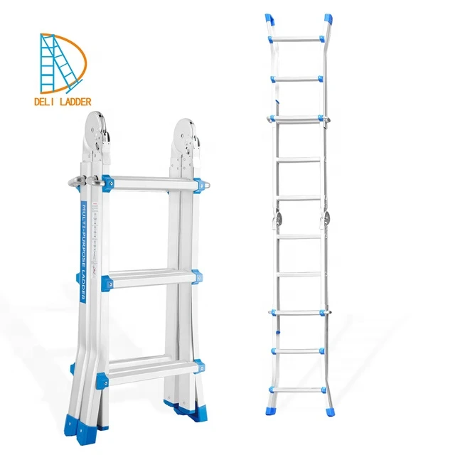 Used Aluminum Folding Extension Ladders For Sale