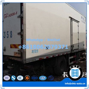 Used Chinese truck, used refrigerated truck