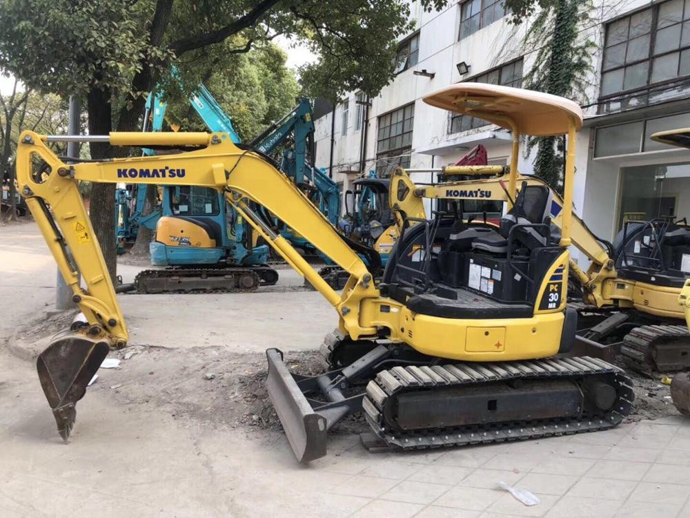 Buy Used Mini Crawler Excavator Komatsu Pc30 Original Japan Pc30 3 Tons ...
