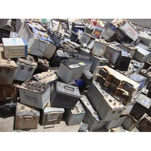 USED Waste Auto, Car and Truck battery, Drained lead battery scrap for sale at cheap