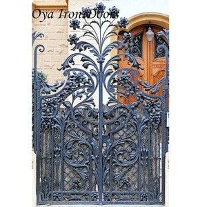 Used Wrought Iron And Steel Entry Gates For Sale