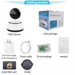 V380 IP camera 2 ways audio wifi cctv camera india low price pan-tilt cctv camera 720P