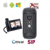 Vandalproof SIP apartment building phone intercom systems work with IP PBX