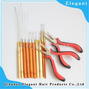 Various hair extension threading tool accept paypal