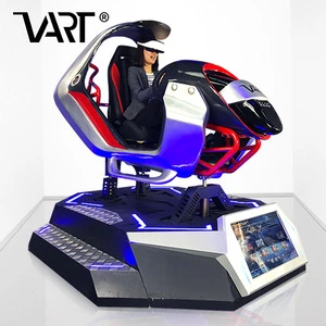 VART Exciting Entertainment Game Machine Electric 9D VR Racing Motorcycle Simulator