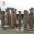 Import Villa garden use European style hand-carved natural stone column marble roman pillar from China
