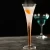 Import Vintage Bar Glassware Retro Cocktail Triangle Cup V Shape Trumpet Champagne Flute from China