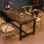 Import vintage industrial restaurant furniture wood restaurant tables from China