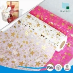 viscose printed fabric for gift wrapping