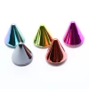 WA5070-A 10*6.5MM colorful cone rivet with alum pin for garments