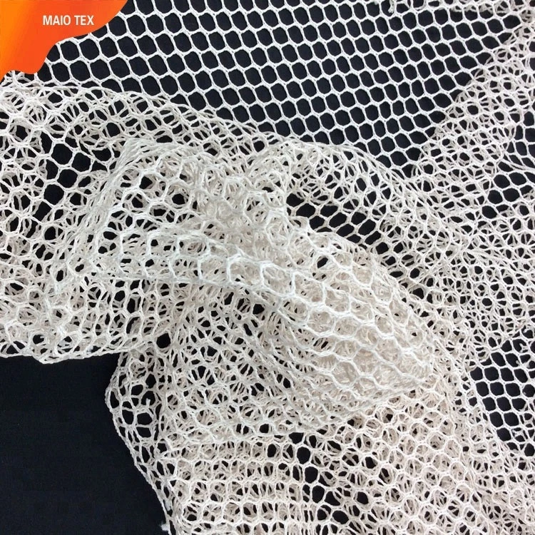 Buy Warp Knitting Textile 100%polyester Silk Soft Net Hex Mesh Fabric For  Fishing Net from Shaoxing Maio Textile Co., Ltd., China
