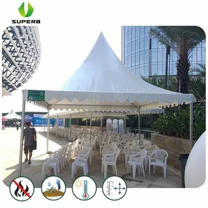 Waterproof PVC Fabric outdoor gazebo, manual assembly gazebo tent