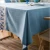 Import Waterproof Reusable Washable Table Cloth Cotton Linen from China