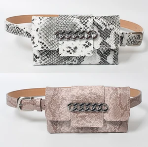 Waterproof women belt accessories jewelry leopard waist bag