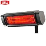 Well Electric Fan Heater Waterproof Quartz Heater With Outdoor
