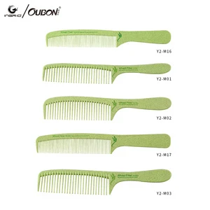 Wheat Fiber Salon Combs Heat Resistant Hair Cutting Tool Cutting Comb Antistatic Comb