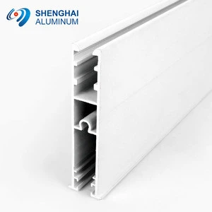 White Anodised Structural Aluminium Sliding Gate Channel Track Slovekia 6000 Series Aluminium Window Sill Profiles