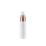 White Cosmetic Airless Bottle 15ml 30ml 50ml  Airless Pump Bottle