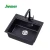 Import Whole sales kitchen granite sink bush hammered outdoor stone sink for garden from China
