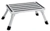 Wholesale  aluminum outdoor plastic folded portable stool aluminium folding chair step stool
