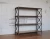 Import Wholesale cheap iron wood shelf storage rack shelf bookcase display shelf from China