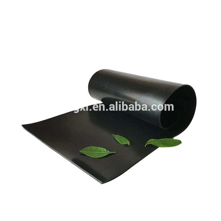 Wholesale Custom China Black SBR 2mm Rubber Sheet