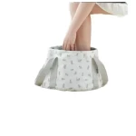 Wholesale custom-made mountaineering fishing Folding bucket for washing feet