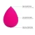 Import Wholesale custom makeup tools waterdrop shaped latex free private label beauty makeup sponge blender with sponge holder from China