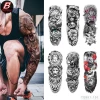 Wholesale Custom Mens Non-toxic Temporary Waterproof Body Cool Designs Arm Tattoo/ Tatoo Sticker