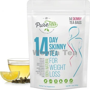wholesale detox slim tea Private Label 14 days 28 days Weight Loss Tea