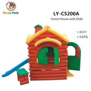 Wholesale Eco Friendly lovely Children Plastic Outdoor Playhouse for kids