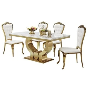 Wholesale Event wedding style Hotel dinner table and chair set