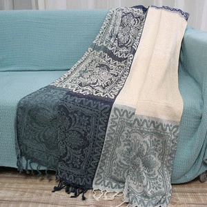 Wholesale Factory Supply Three Layers Thicken chenille Throw Blanket