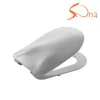 wholesale fashion design orange sanitary easy operated release wc toilet seat cover lid