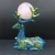 Import Wholesale fashion natural rose quartz crystal balls sphere Elk base ornaments stand display for christmas decorative stone craft from China