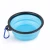 Import Wholesale  food grade water and food outdoor eco-friendly travel anti choke collapsible silicone pet bowl from China