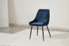 Wholesale French Style Leisure  High Back Modern Design Claret Velvet Classic Dining Chair  Restaurant